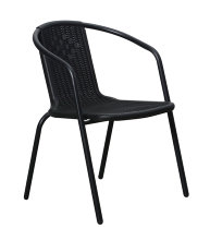 Kaféstol Athen i metall/plast stabelbar - Sunlife